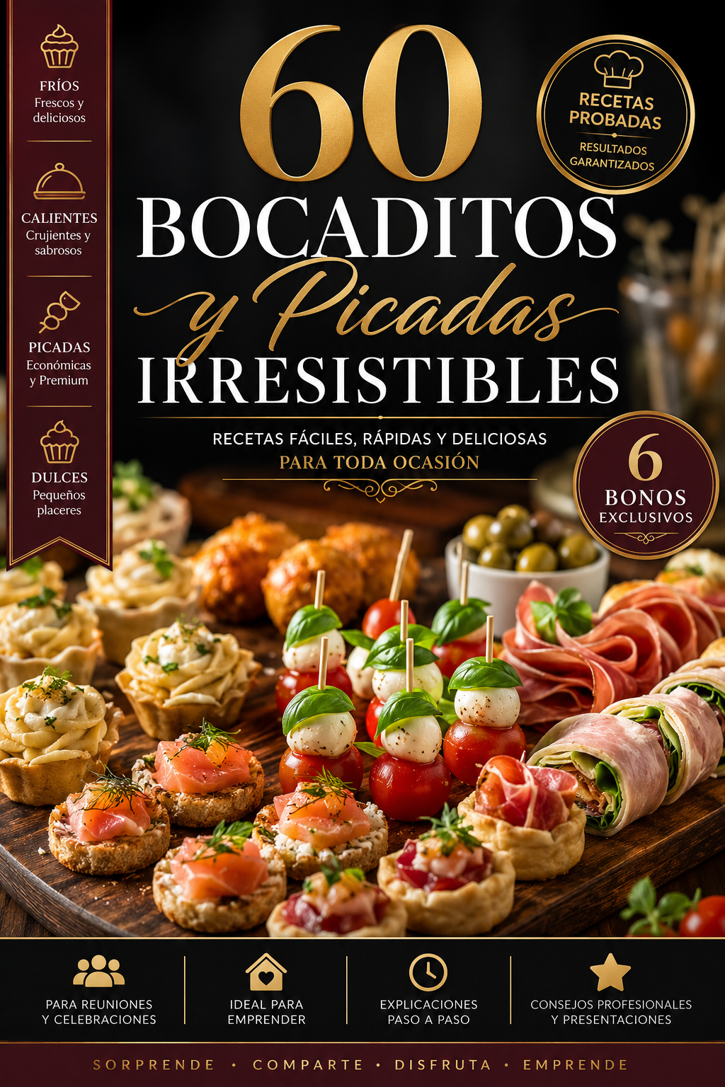 60 recetas de bocaditos